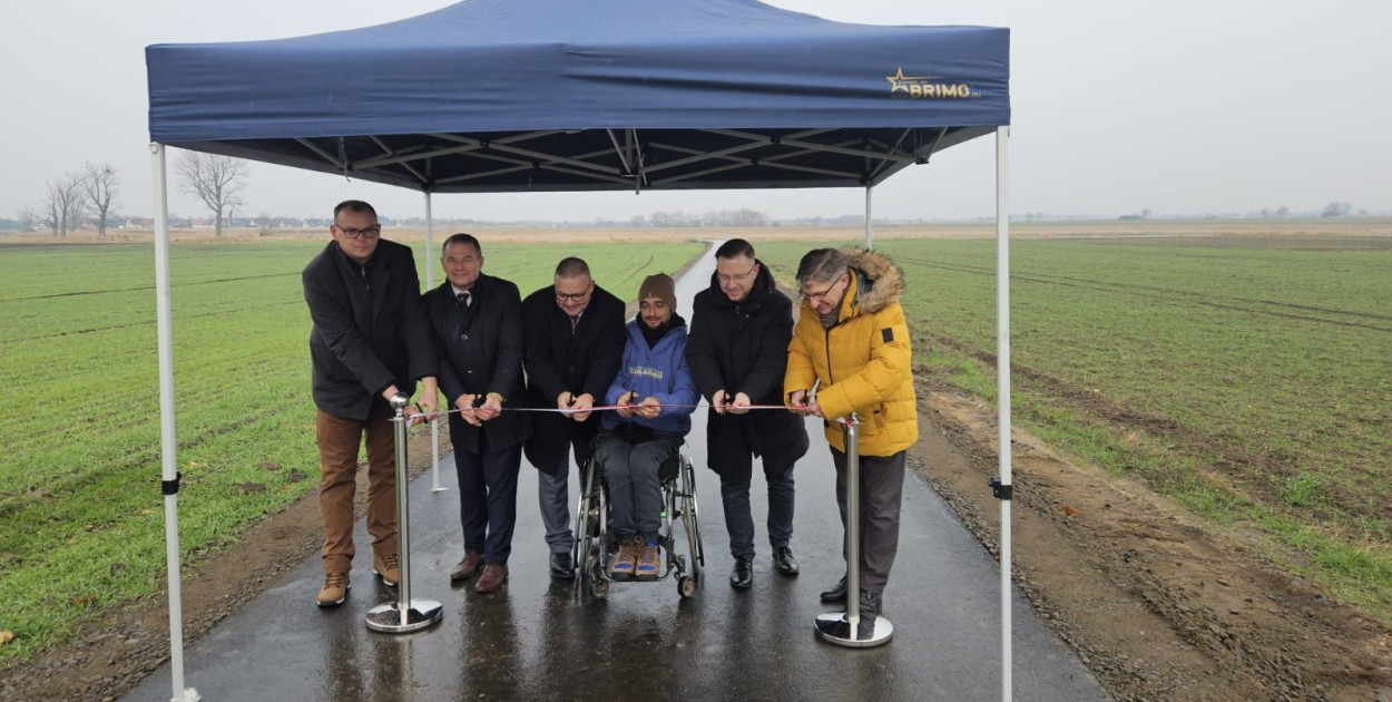 Nowa nawierzchnia między Kunicami a Spaloną (mat. prasowe)