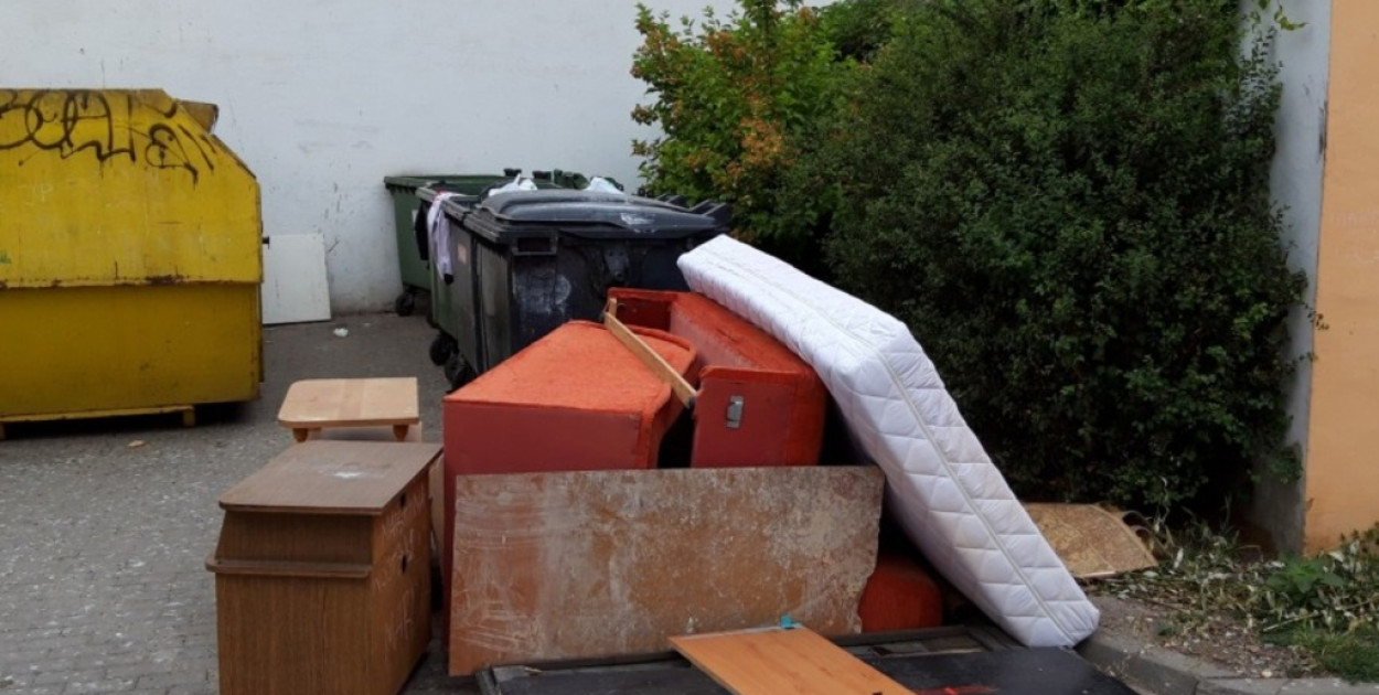 Zbiórka odpadów wielkogabarytowych (źródło: UM Legnica)