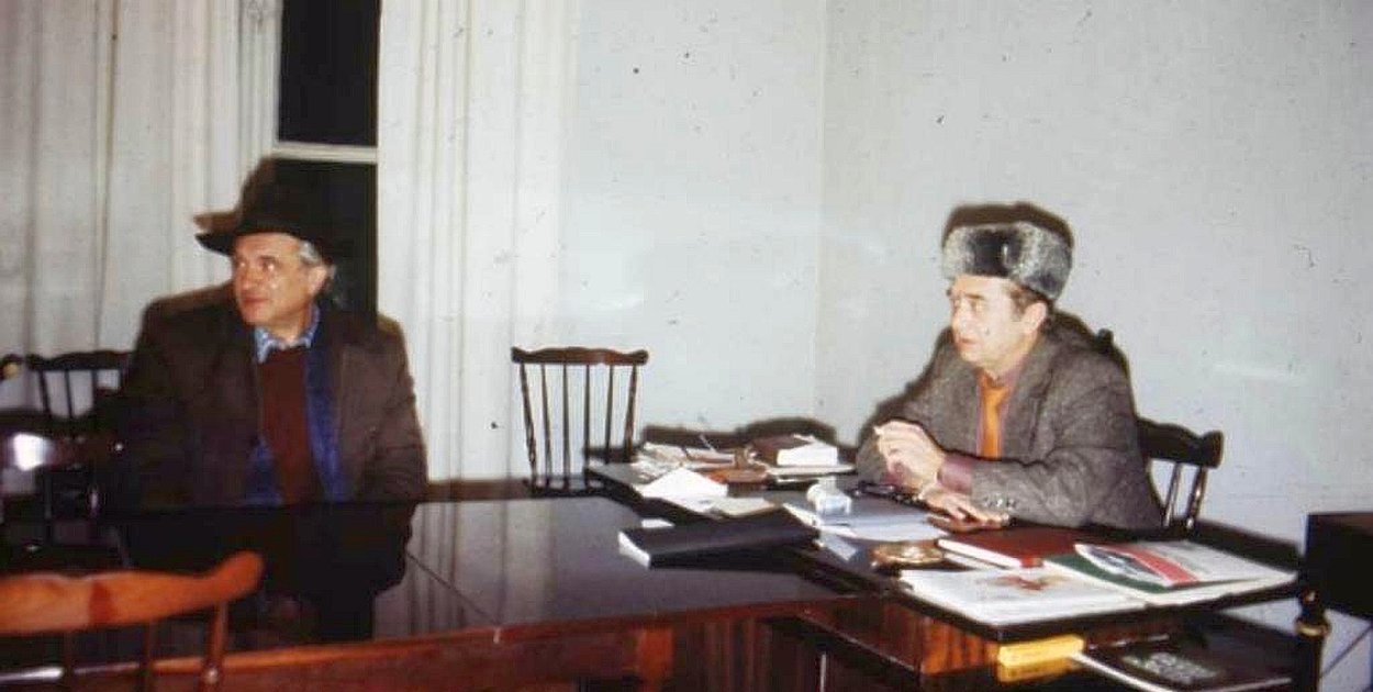 Józef Wyszomirski i Janusz Sykutera (Wojciech Obremski)