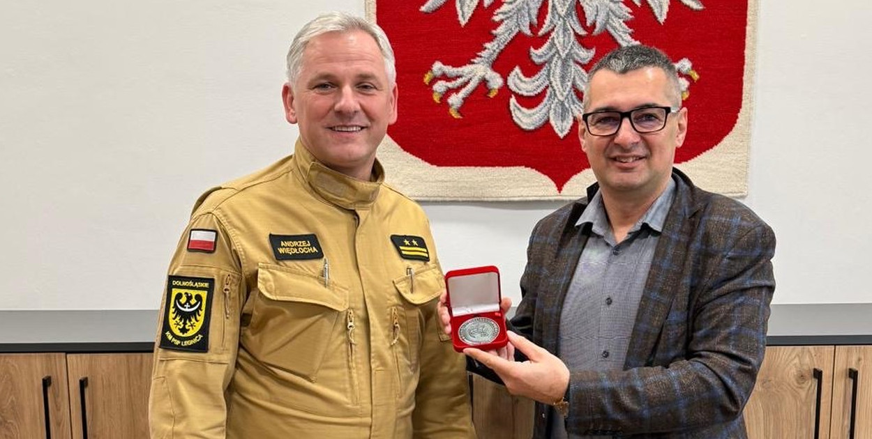 Andrzej Więdłocha i Rafał Plezia (bryg. Marcin Swenderski)