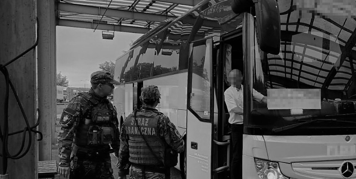 Podrobione dokumenty i kolejne zatrzymania na granicy (mat. prasowe)