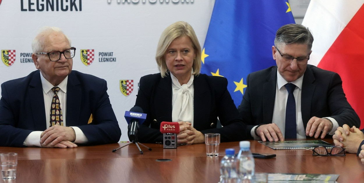 Bożena Żelazowska odwiedziła powiat legnicki (Wojciech Obremski lca.pl)