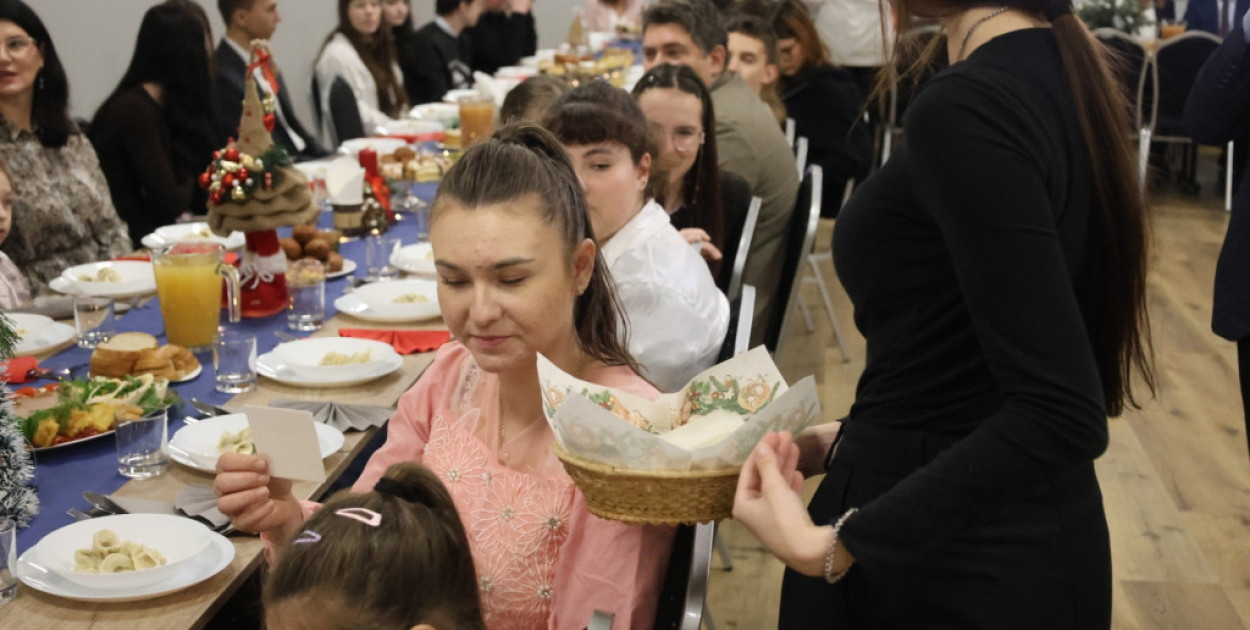 Wigilia integracyjna TPD (Wojciech Obremski lca.pl)