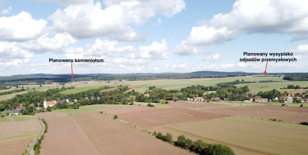 Nie chcą kopalni w sercu geoparku UNESCO (źródło: petycjeonline.com)