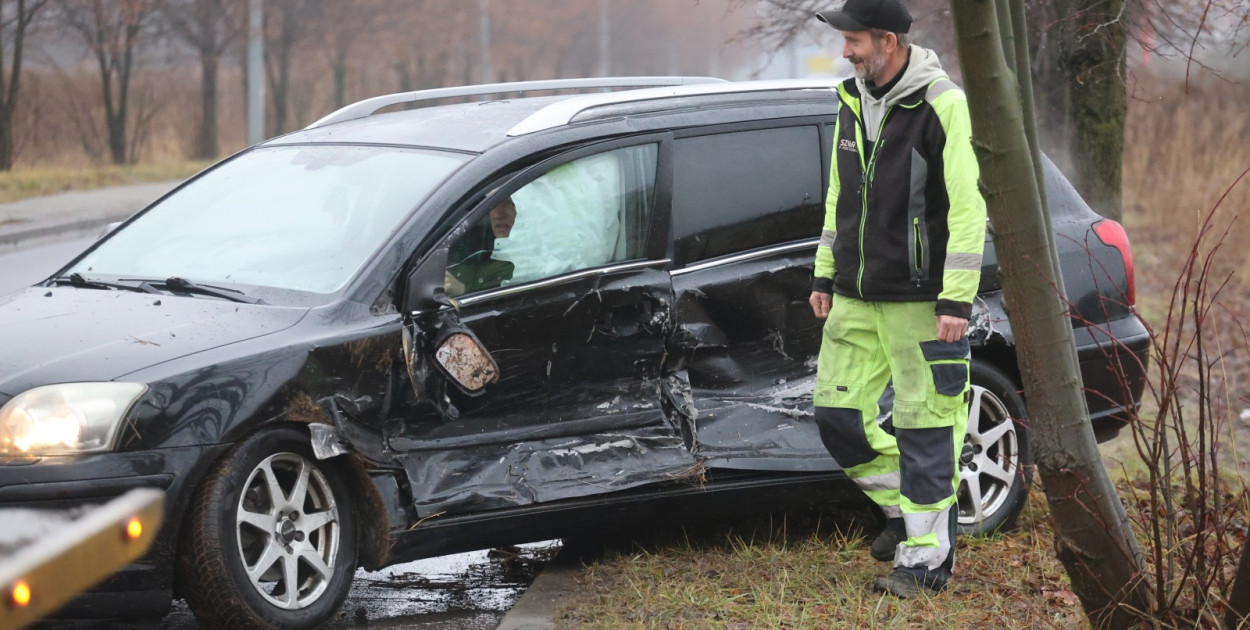 Kolizja na Objazdowej i Spółdzielczej (Wojciech Obremski)