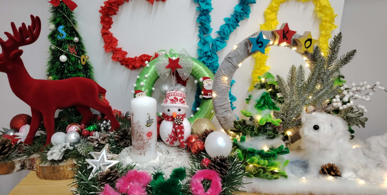 Najpiękniejsze stroiki z motywem SKO (Mat. prasowy)