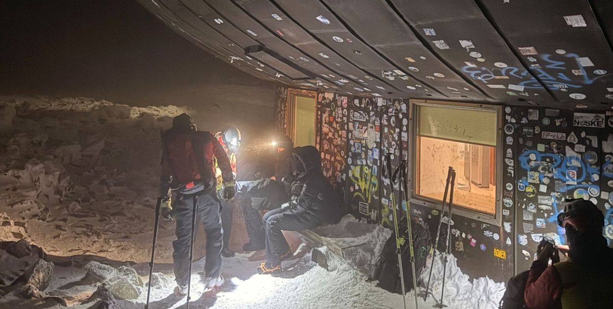 Długi weekend pod znakiem interwencji GOPR (źródło: Fb. GOPR Karkonosze)