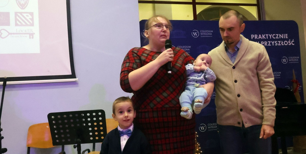 Kubuś i Ignaś z rodzicami (Wojciech Obremski lca.pl)