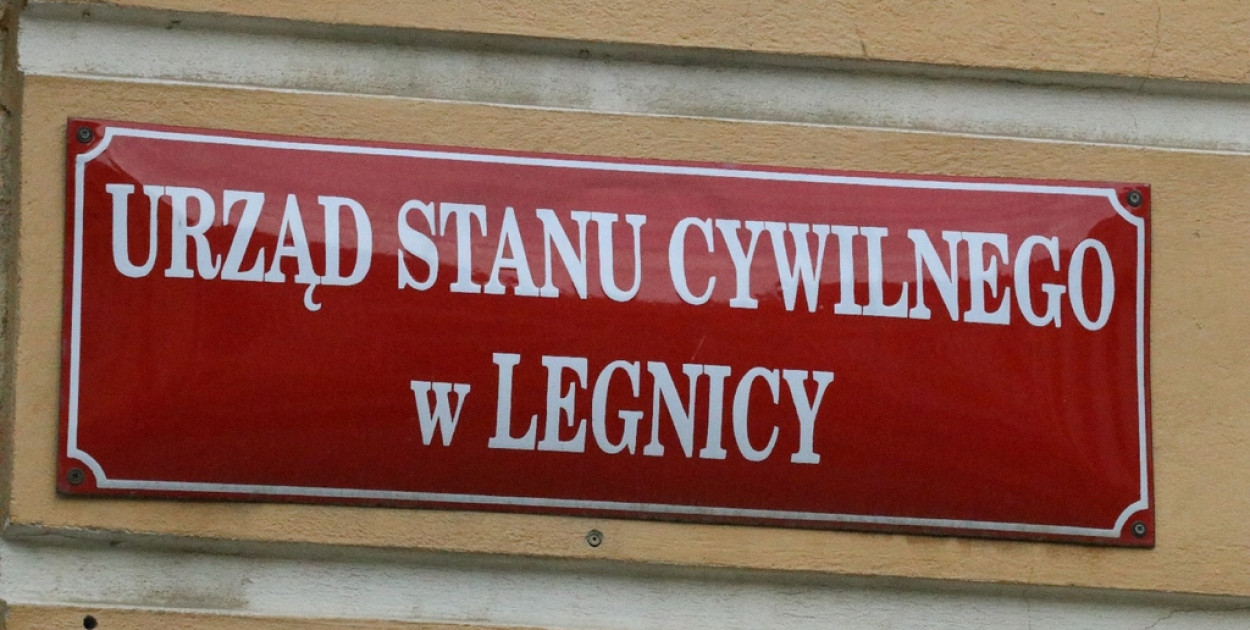 Urząd Stanu Cywilnego w Legnicy (Wojciech Obremski lca.pl)