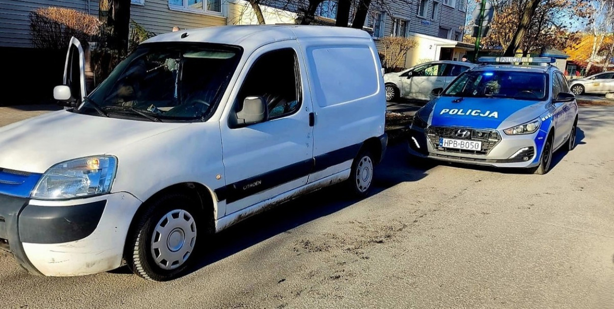 Naćpał się i wsiadł za kierownicę (źródło: KMP Legnica)