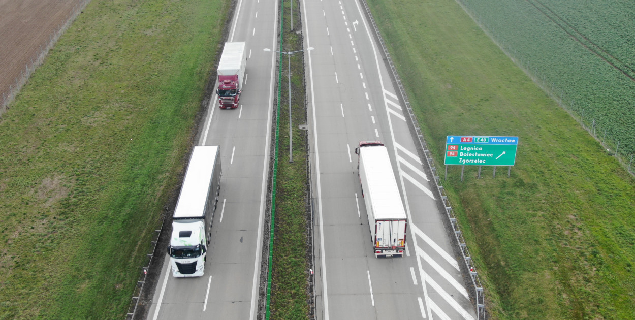 A4 odc. Krzyżowa - Legnica (fot. Michał Soroko/GDDKiA)