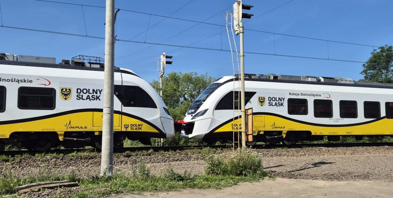 Pociągi Kolei Dolnośląskich (WP lca.pl)