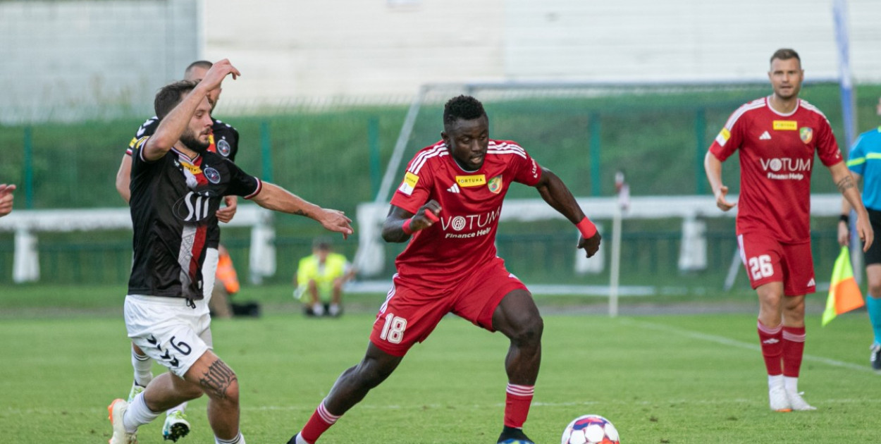 Emmanuel Agbor wypożyczony z Miedzi Legnica do Suduvy Mariampol