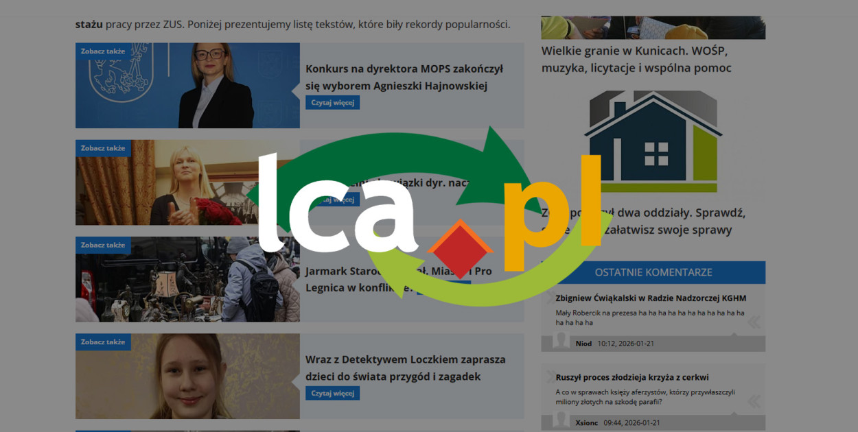 Przegląd LCA. Tydzień w obiektywie czytelników