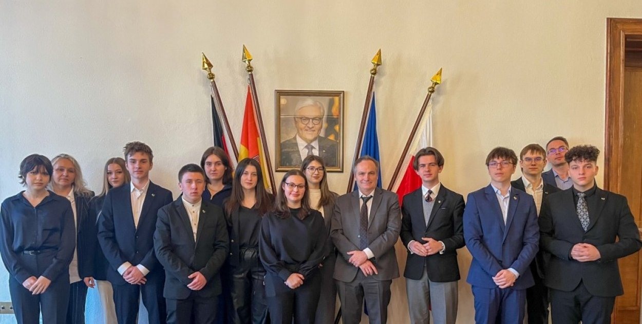 Młodzieżowa Rada Miejska odwiedziła Konsulat Niemiec we Wrocławiu