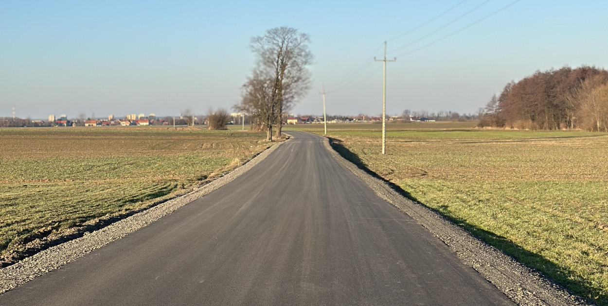 Gmina Legnickie Pole zakończyła remont drogi Gniewomierz – Bartoszów