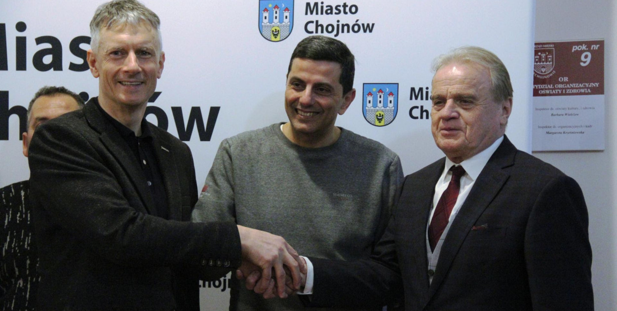 Egipska firma EHCSS odwiedziła FEERUM i spotkała się z władzami Chojnowa