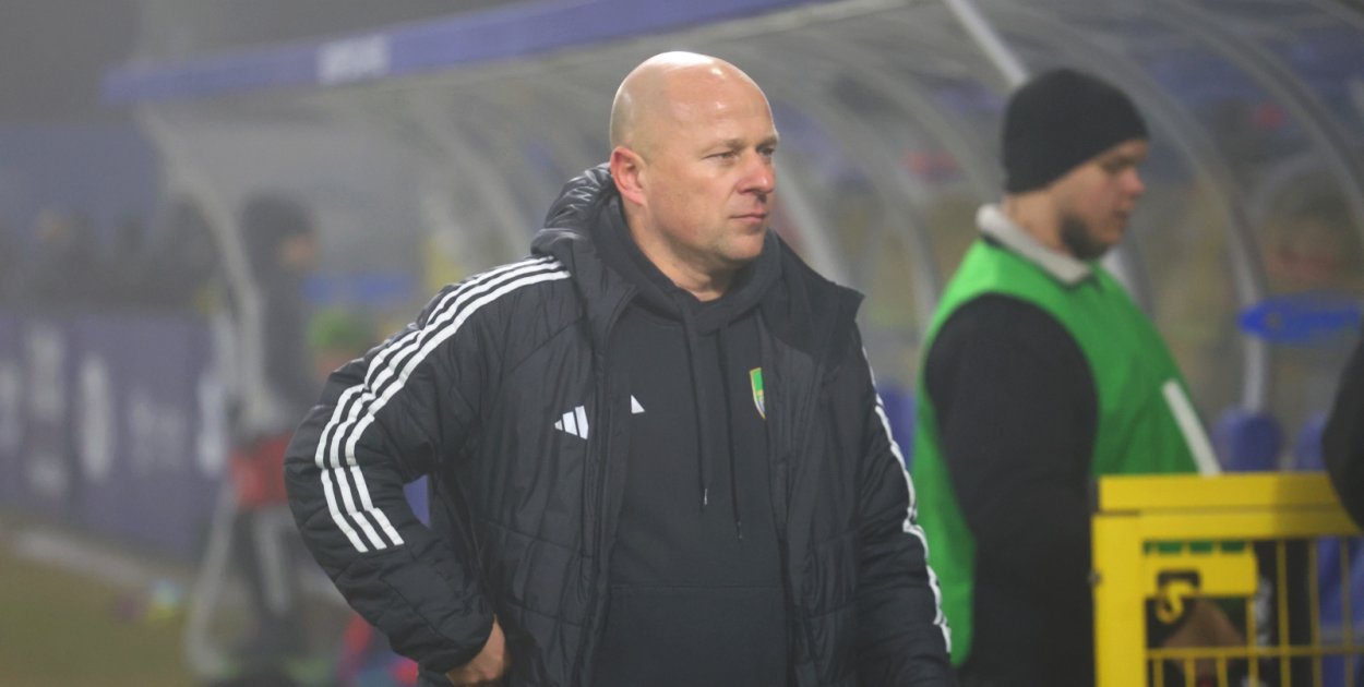 Wypowiedzi trenerów po meczu Miedź Legnica - Pogoń Grodzisk Mazowiecki