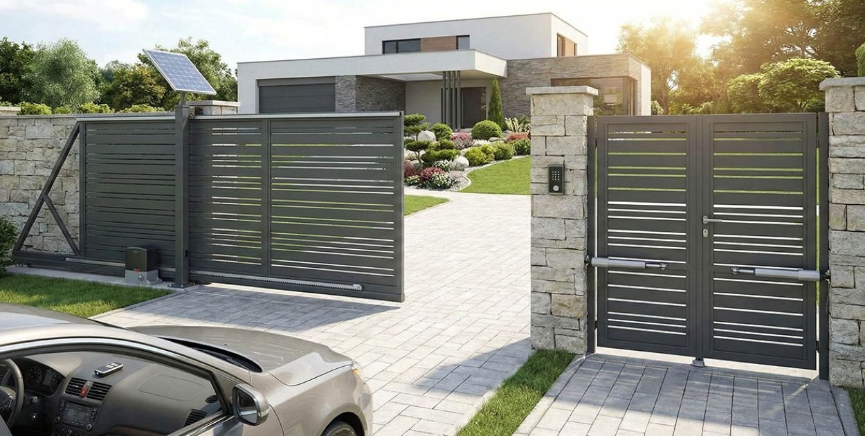 Inteligentny dom zaczyna się przy wjeździe. Sposób na suche buty i bezpieczeństwo,