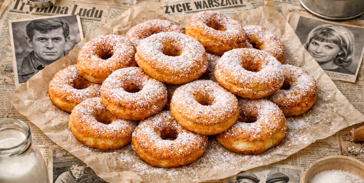 Złote wspomnienia z kuchni PRL – tradycyjne oponki serowe