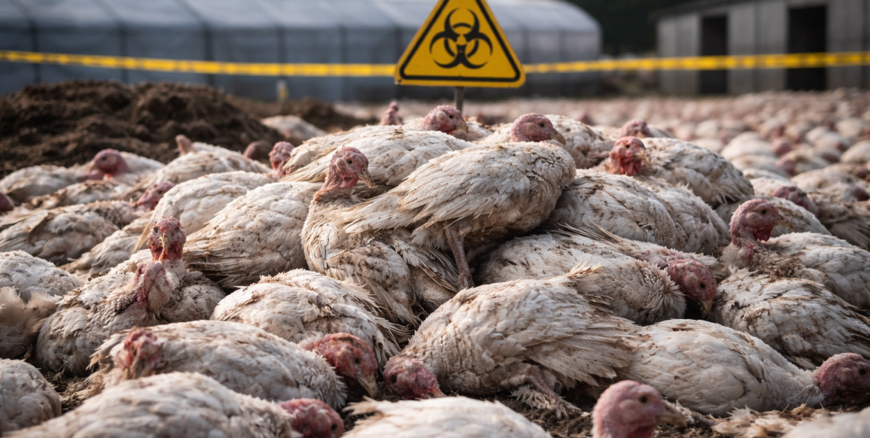 Ognisko ptasiej grypy w gminie Prochowice. Wybito 24 tysiące indyków