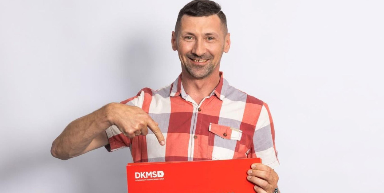 Pokonał białaczkę. Dziś wspiera pacjentów hematoonkologii