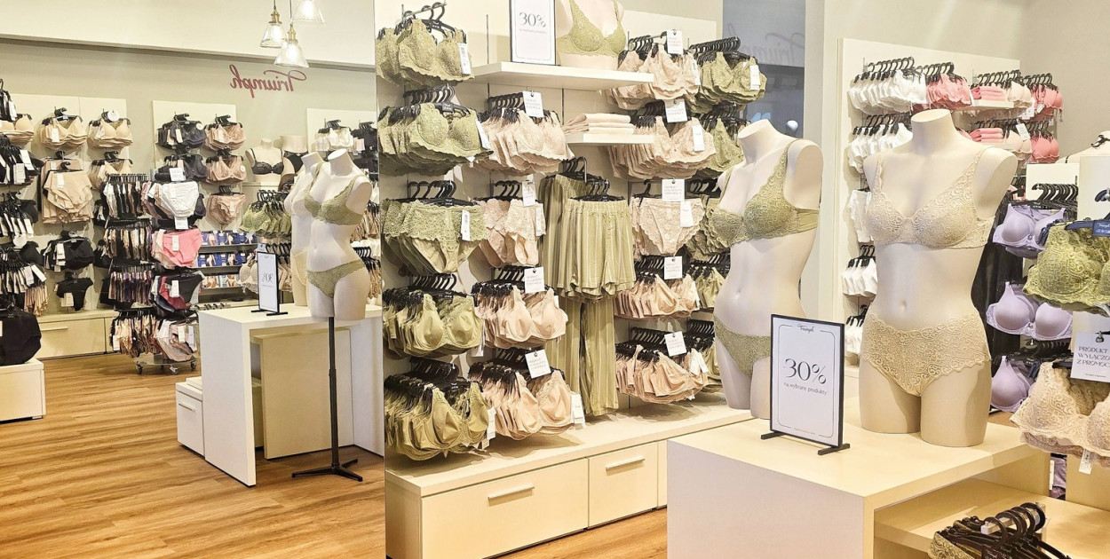 Triumph otworzył większy salon na poziomie 1 w Galerii Piastów