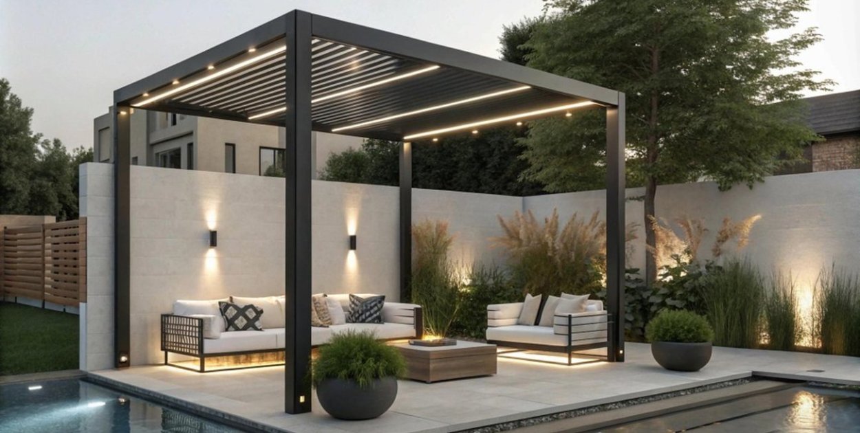 Jak zaprojektować pergolę tarasową, aby dawała maksymalny cień latem?
