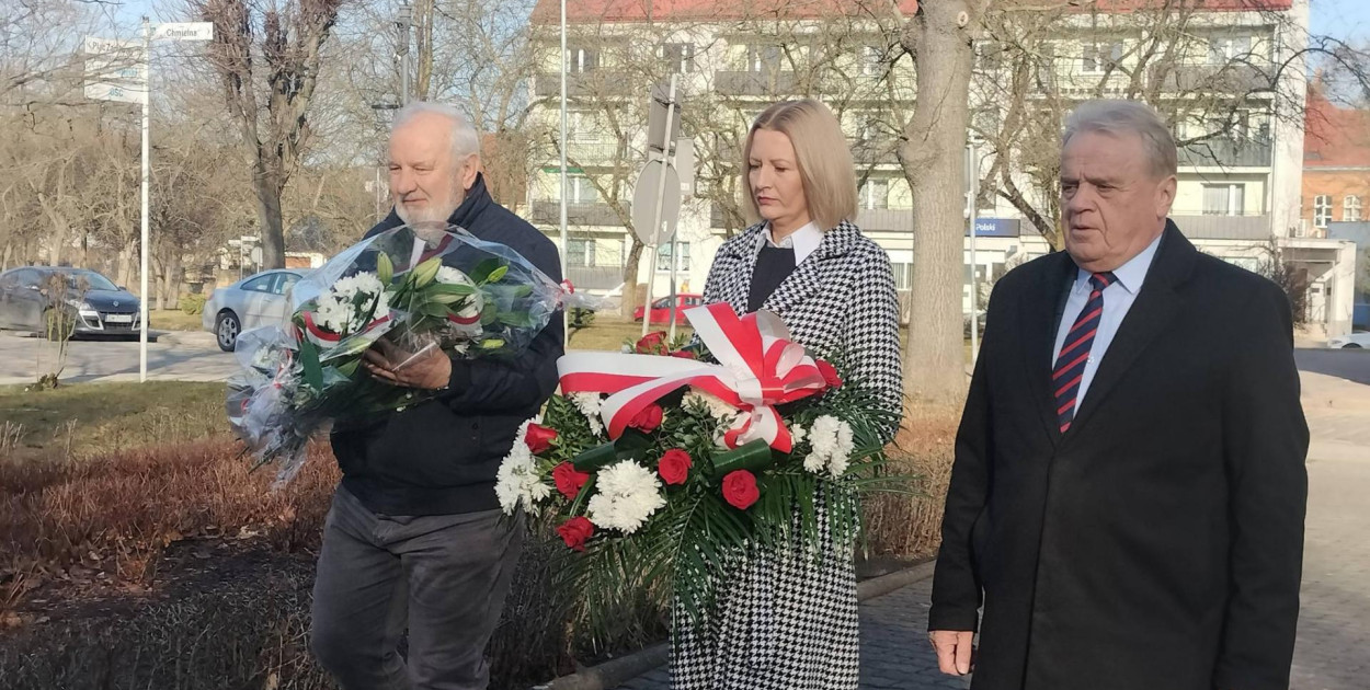 Burmistrz i przedstawiciele miasta uczcili pamięć „Żołnierzy Wyklętych”