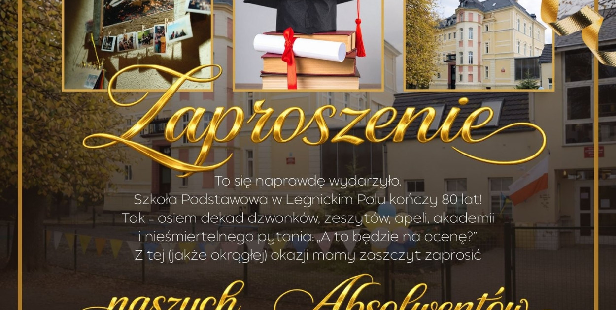 80 lat szkoły w Legnickim Polu. W maju jubileuszowa uroczystość