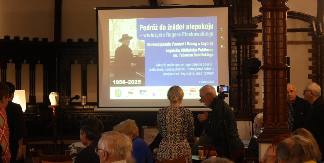 Legnica wciąż pamięta o swoim artyście, wieczór wspomnień o Rogerze