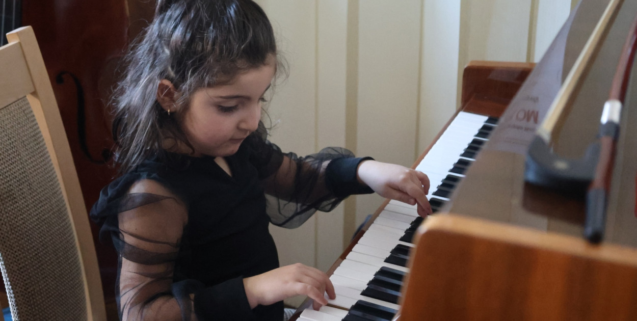 Pierwsze spotkanie z muzyką na dniu otwartym w ZSM