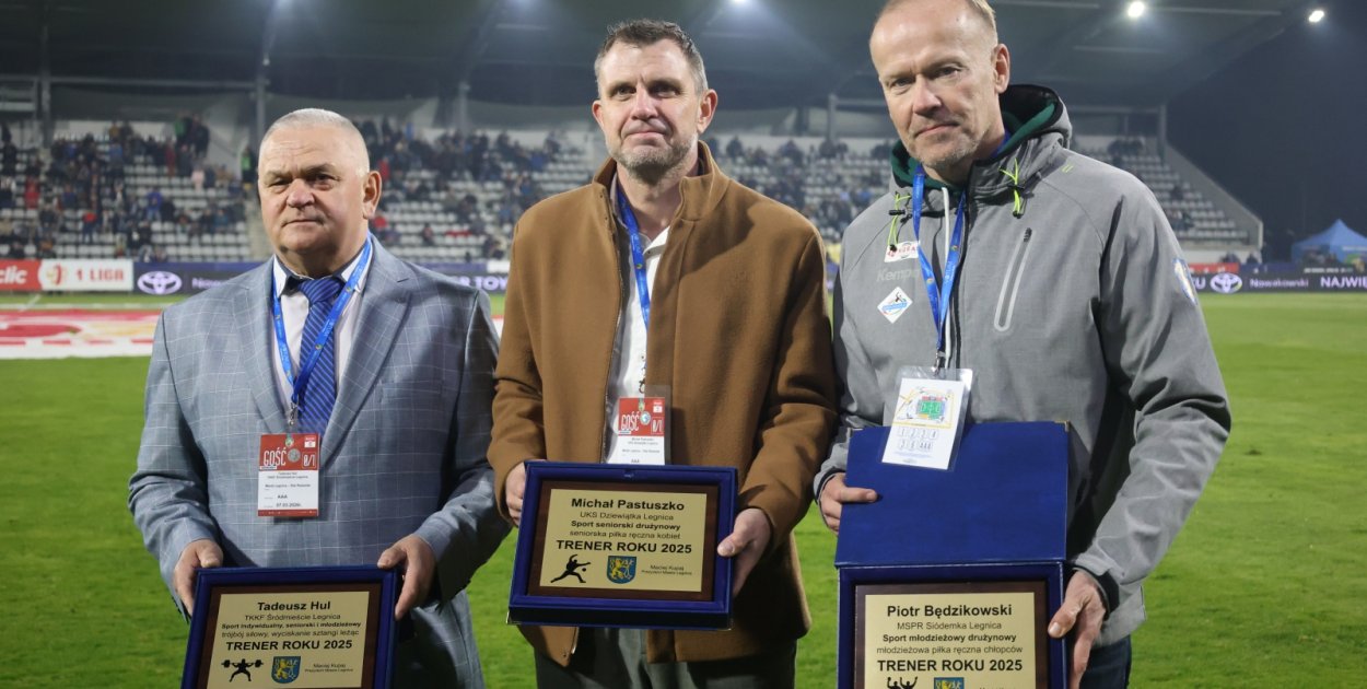 Architekci legnickiego sportu nagrodzeni za historyczne sukcesy