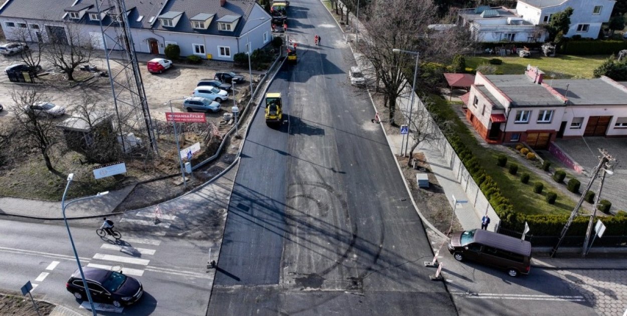 Przebudowa ul. Zamiejskiej wchodzi w końcowy etap