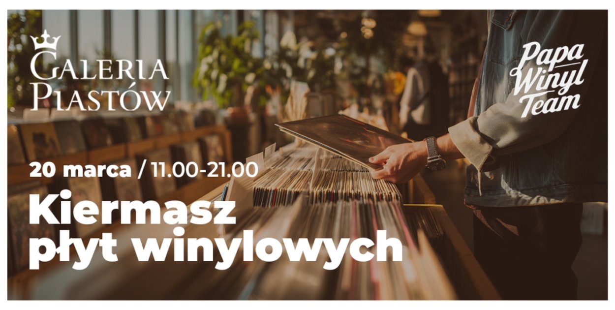 Analogowe brzmienie wraca do gry. W piątek kiermasz płyt w Galerii Piastów