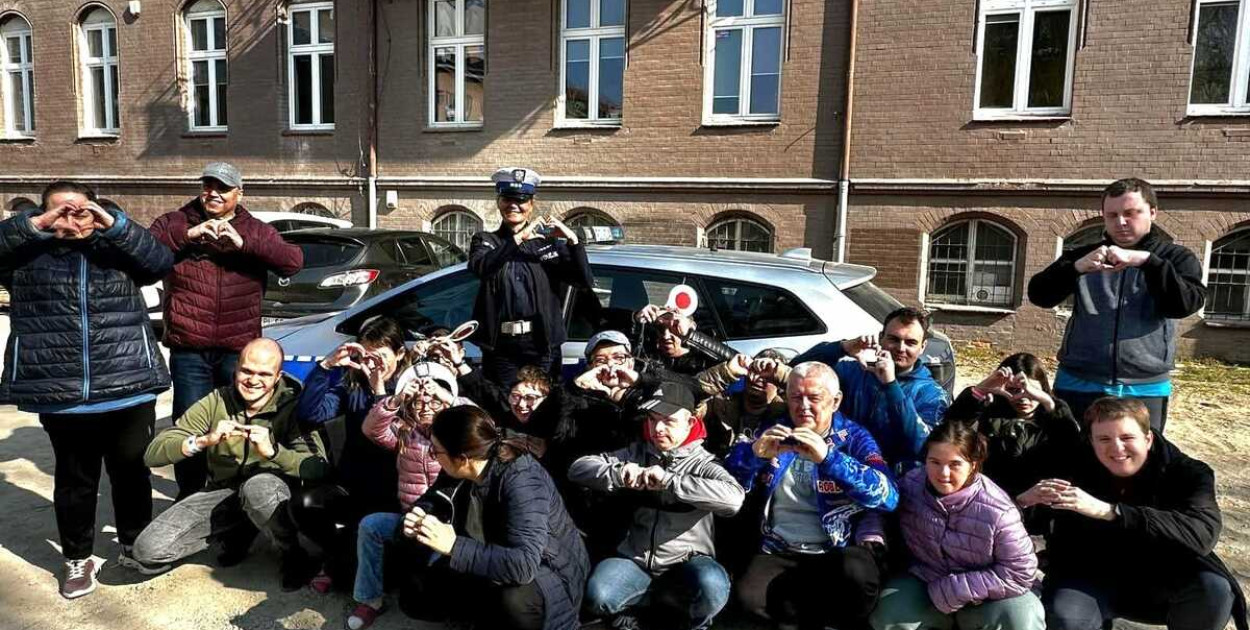 Podopieczni „Jutrzenki” utrwalali zasady bezpieczeństwa na drodze