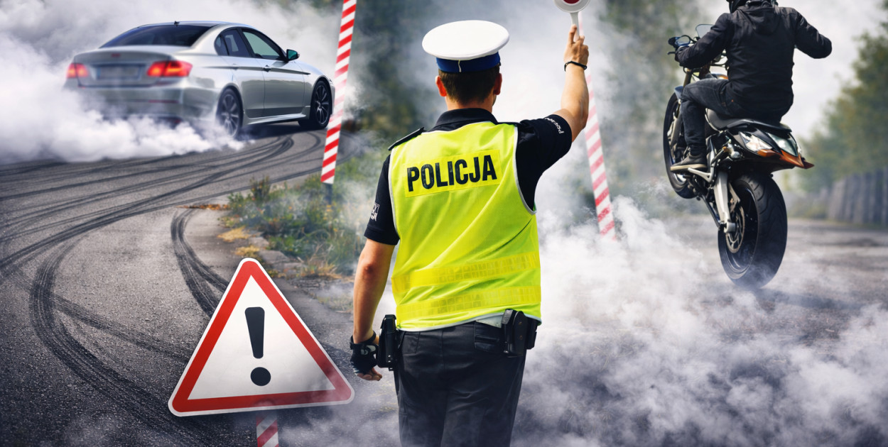 Od 30 marca zakaz driftu i jazdy na jednym kole, grożą surowe konsekwencje