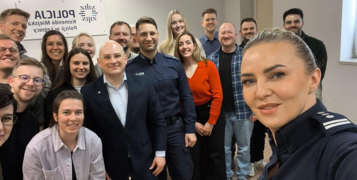 Niemieccy policjanci podpatrzyli specyfikę pracy legnickich funkcjonariuszy