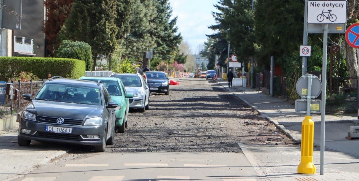 Remont ul. Słonecznej w Legnicy: Prace na kolejnym odcinku