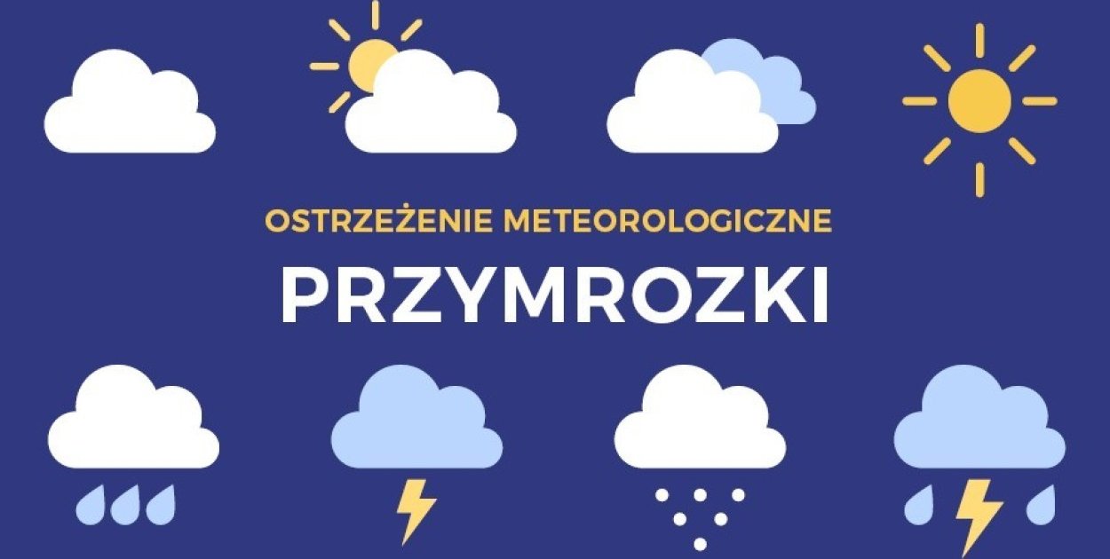 Przymrozki w Legnicy - ostrzeżenie meteorologiczne