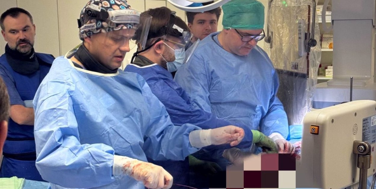 Pierwsza trombektomia płucna w Legnicy. Lekarze uratowali 75-latka