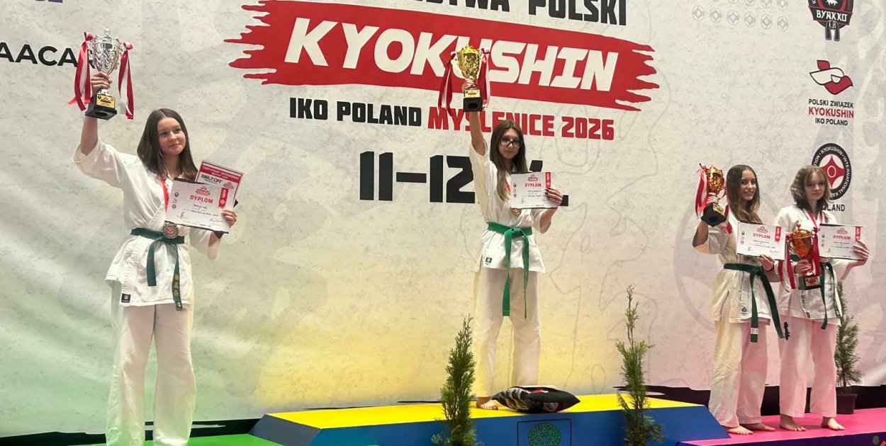 Karatecy z Legnicy wrócili z medalami z mistrzostw Polski