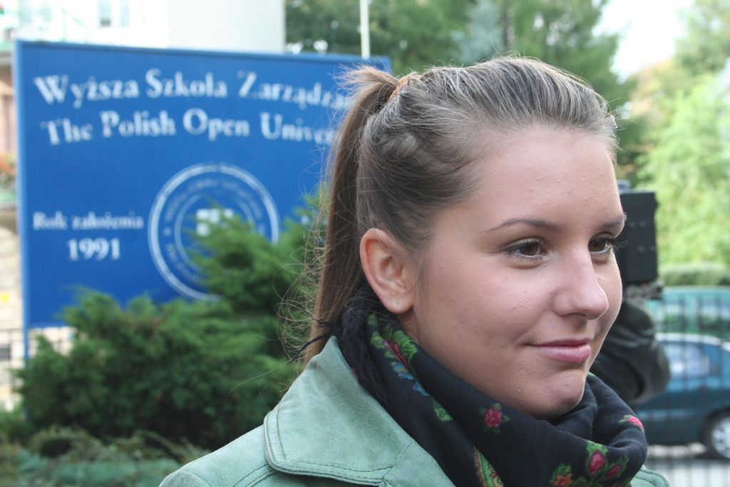Eliza Jarosławska studentka WSZ- FOTO:Wojciech Obremski (lca.pl)