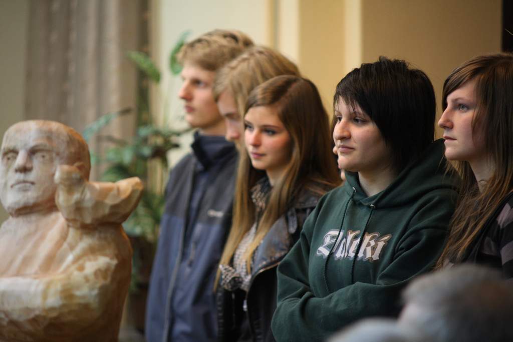Zakończenie pleneru rzeźbiarskiego.- FOTO:WP(lca.pl)