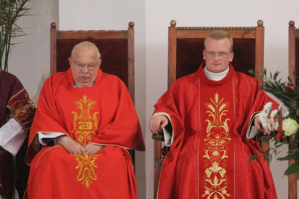 Msza prymicyjna ks. Adam Szpotańskiego- FOTO:Wojciech Obremski (lca.pl)