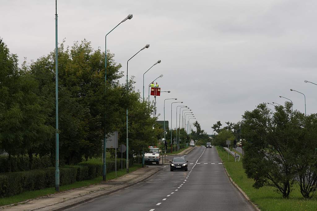 ZDM Krzywi latarnie na Piekarach- FOTO:WP(lca.pl)