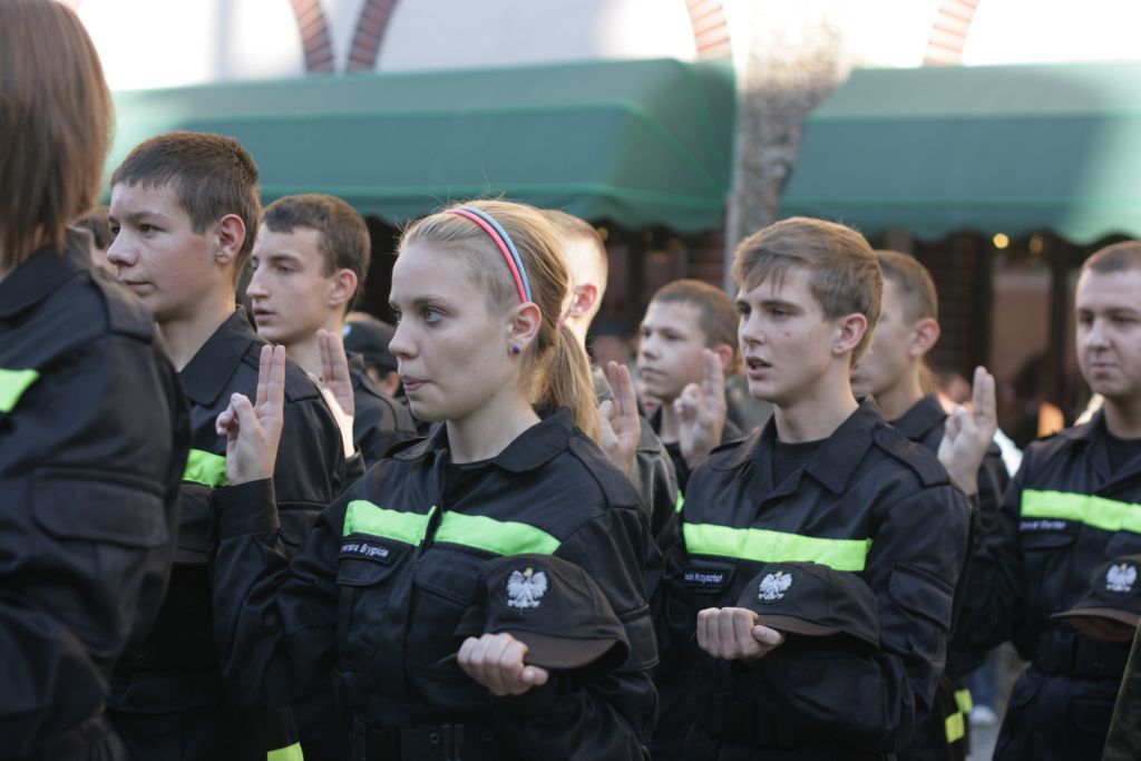 Przysięgali w rynku- FOTO:nk(lca.pl)