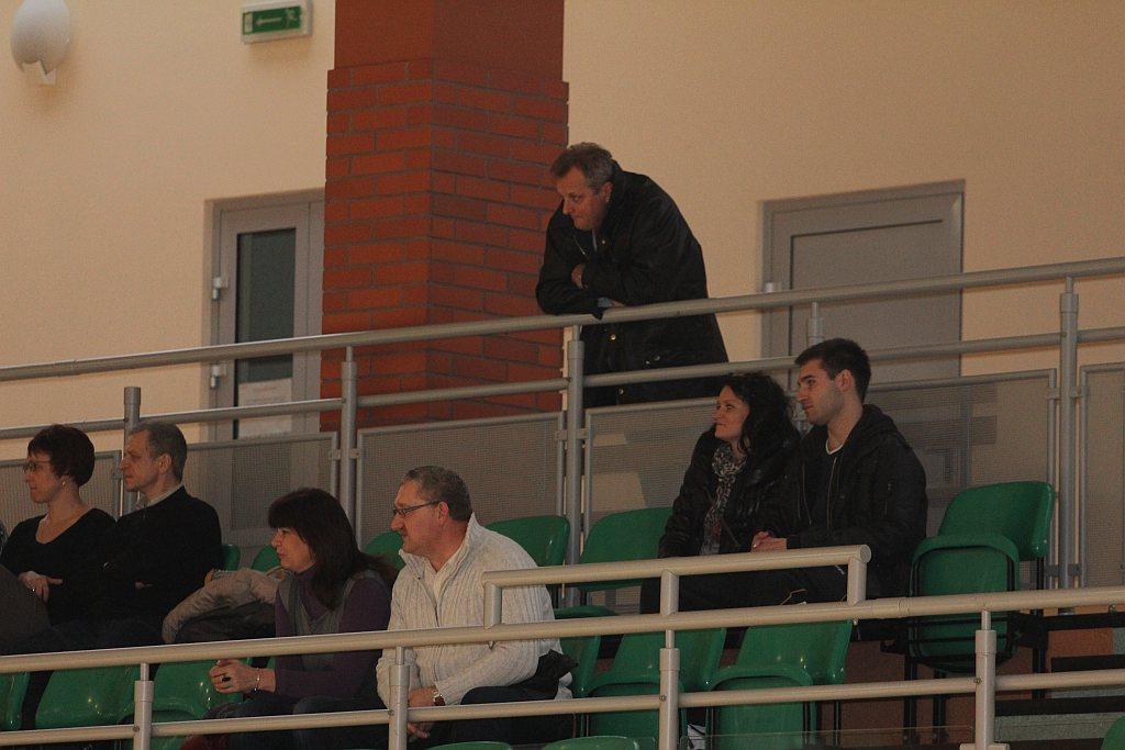 Marek Motyczyński na trybunach- FOTO:Wojciech Obremski (lca.pl)