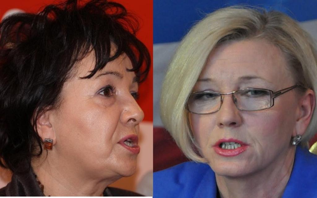 Elżbieta Witek i Marzena Machałek- FOTO:Wojciech Obremski (lca.pl)
