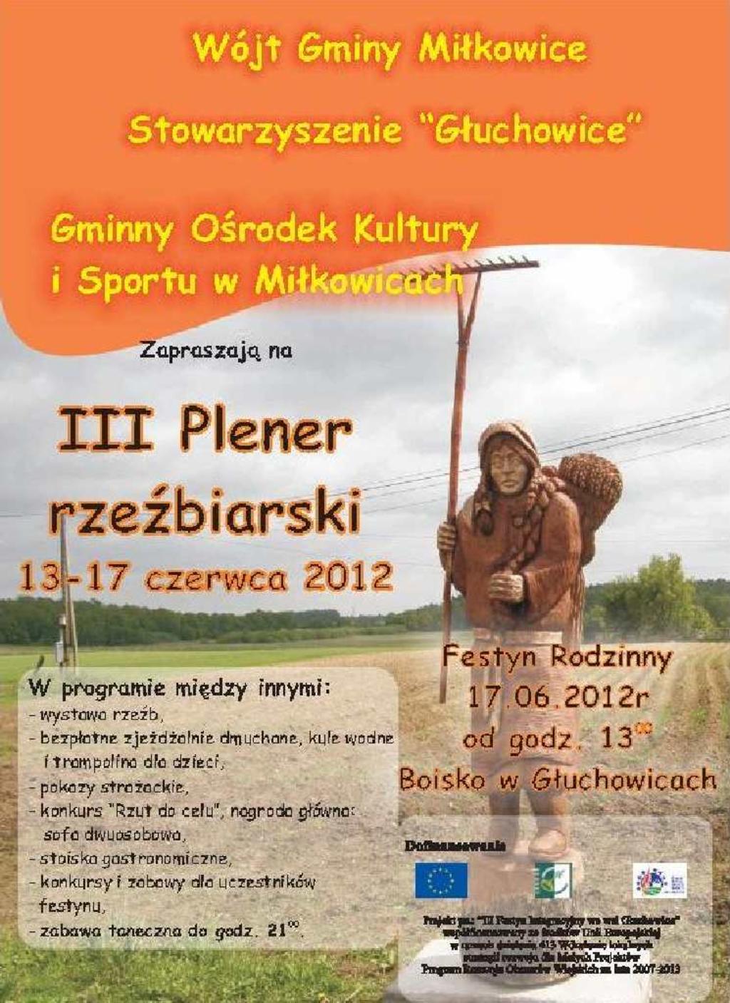 Plener rzeźbiarski w Głuchowicach- FOTO: (lca.pl)